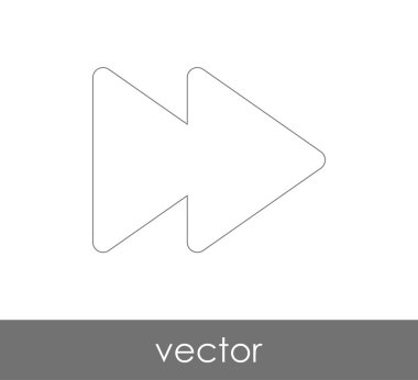 Hızlı ileri simgesi