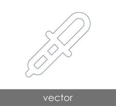 Damlalık tıbbi simge, vektör çizim