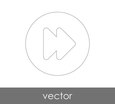 Hızlı ileri simgesi