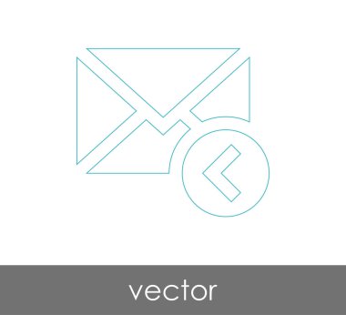 E-posta yanıt simgesi