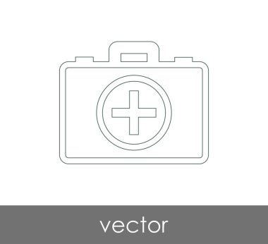 İlk yardım çantası simgesi