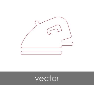 vektör çizim tasarım demir simgesinin