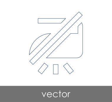 vektör çizim tasarım demir simgesinin