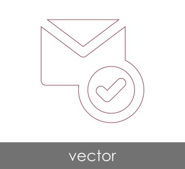 Okuma e-posta simgesi