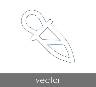 Damlalık tıbbi simge, vektör çizim