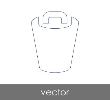 çöp kutusu simgesini