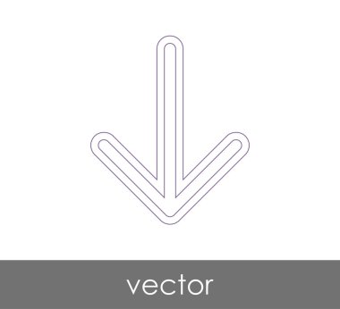 Ok simgesi, vektör çizim indir 