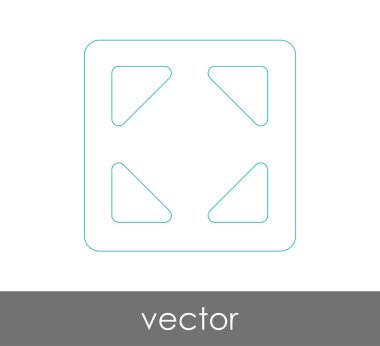 simgesi tasarım, vektör çizim genişletin