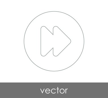 Hızlı ileri simgesi