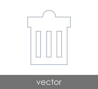 çöp kutusu simgesini