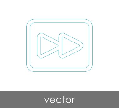 Hızlı ileri simgesi