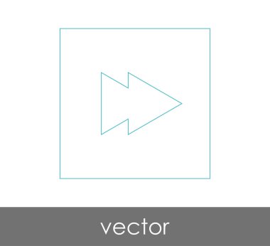 Hızlı ileri simgesi