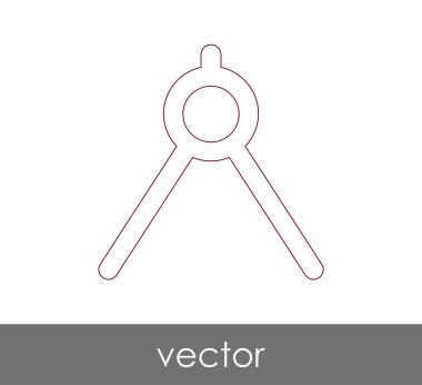 드로잉 나침반 아이콘