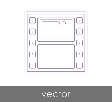 web tasarım ve uygulamalar için film simgesi