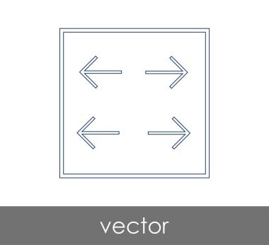 simgesi tasarım, vektör çizim genişletin