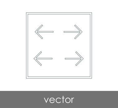 simgesi tasarım, vektör çizim genişletin