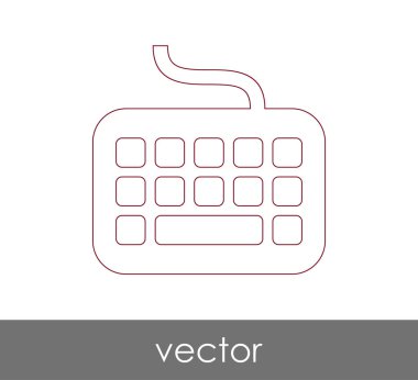 klavye simgesini tasarımını