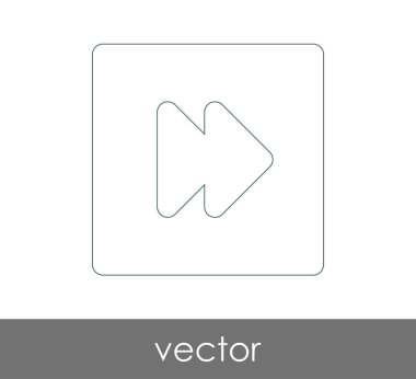 Hızlı ileri simgesi