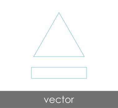 Vektör çıkarma simgesini