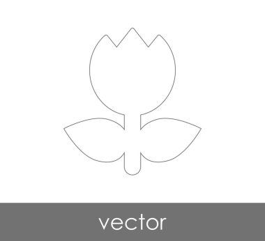 web tasarım ve uygulamalar için çiçek simgesi