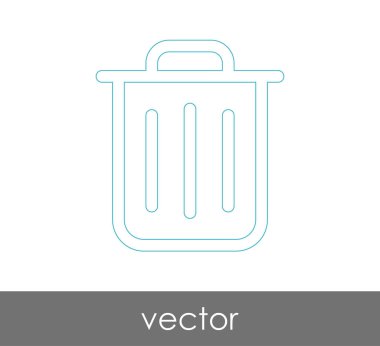 çöp kutusu simgesini