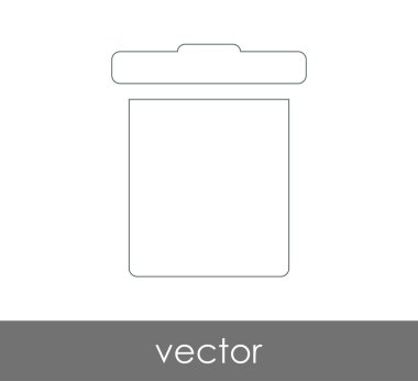 çöp kutusu simgesini