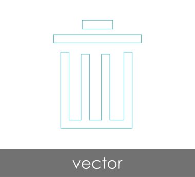 çöp kutusu simgesini