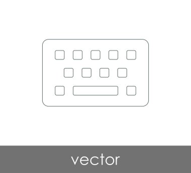 klavye simgesini tasarımını