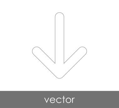 Ok simgesi, vektör çizim indir 