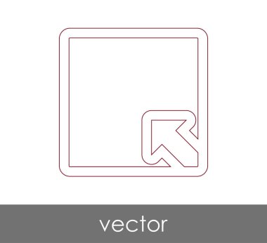 simgesi tasarım, vektör çizim genişletin