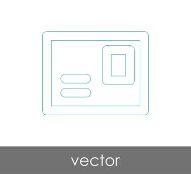 Vektör çizim, zarf simgesi, işareti  