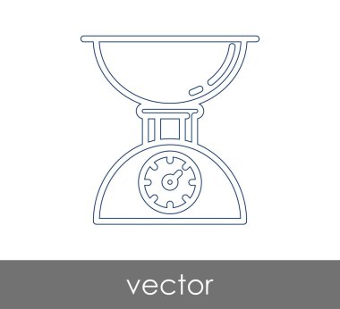 Gıda ölçek simgesi 