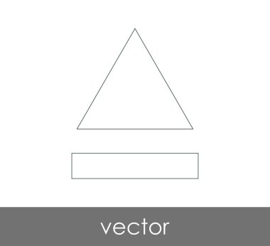 Vektör çıkarma simgesini