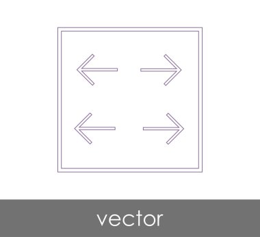 simgesi tasarım, vektör çizim genişletin