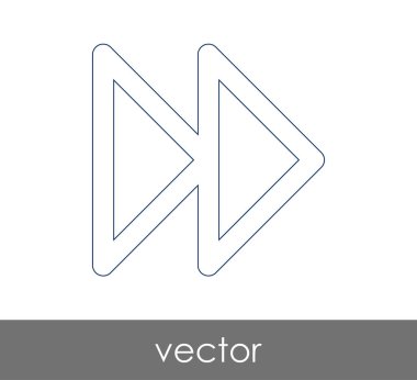 Hızlı ileri simgesi