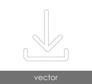 Ok simgesi, vektör çizim indir 