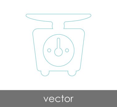 Gıda ölçek simgesi 