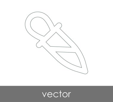 Damlalık tıbbi simge, vektör çizim