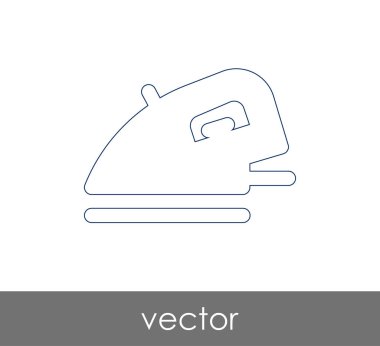 vektör çizim tasarım demir simgesinin