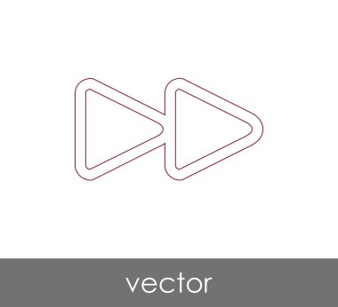 Hızlı ileri simgesi