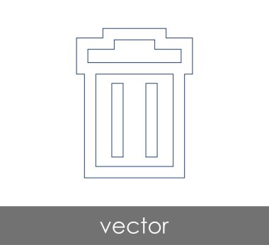 çöp kutusu simgesini