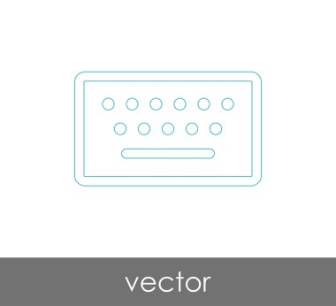 klavye simgesini tasarımını