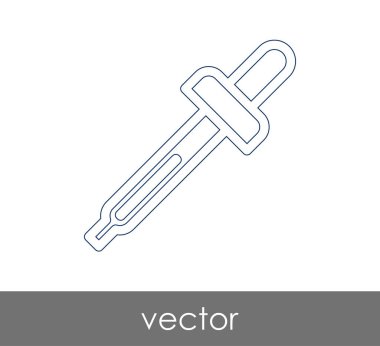 Damlalık tıbbi simge, vektör çizim