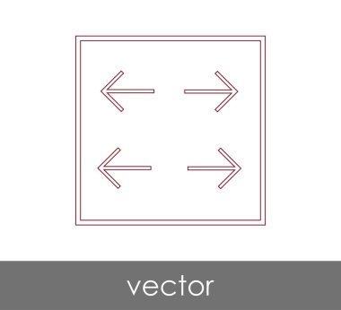 simgesi tasarım, vektör çizim genişletin