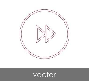 Hızlı ileri simgesi