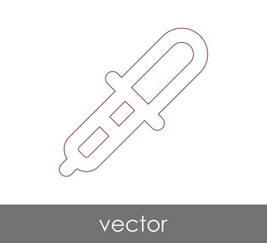 Damlalık tıbbi simge, vektör çizim