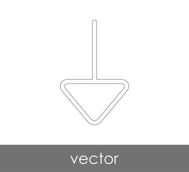 Ok simgesi, vektör çizim indir 