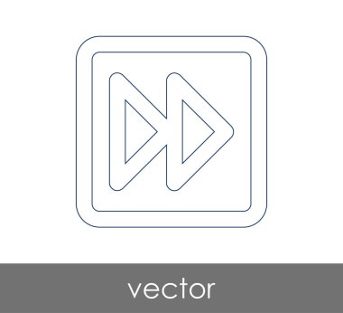 Hızlı ileri simgesi