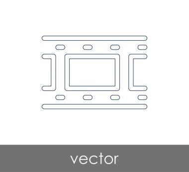 web tasarım ve uygulamalar için film simgesi