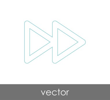 Hızlı ileri simgesi